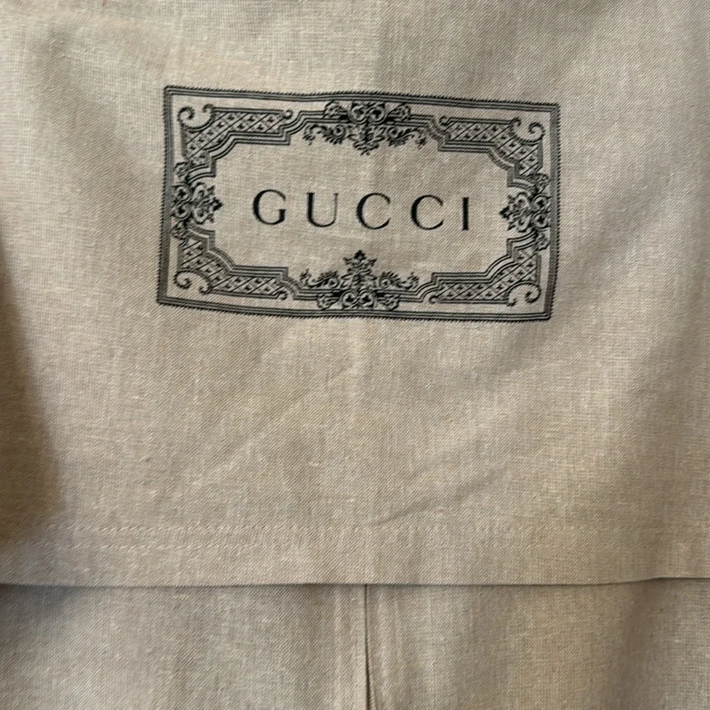New Gucci Brown Hanging Travel Cover